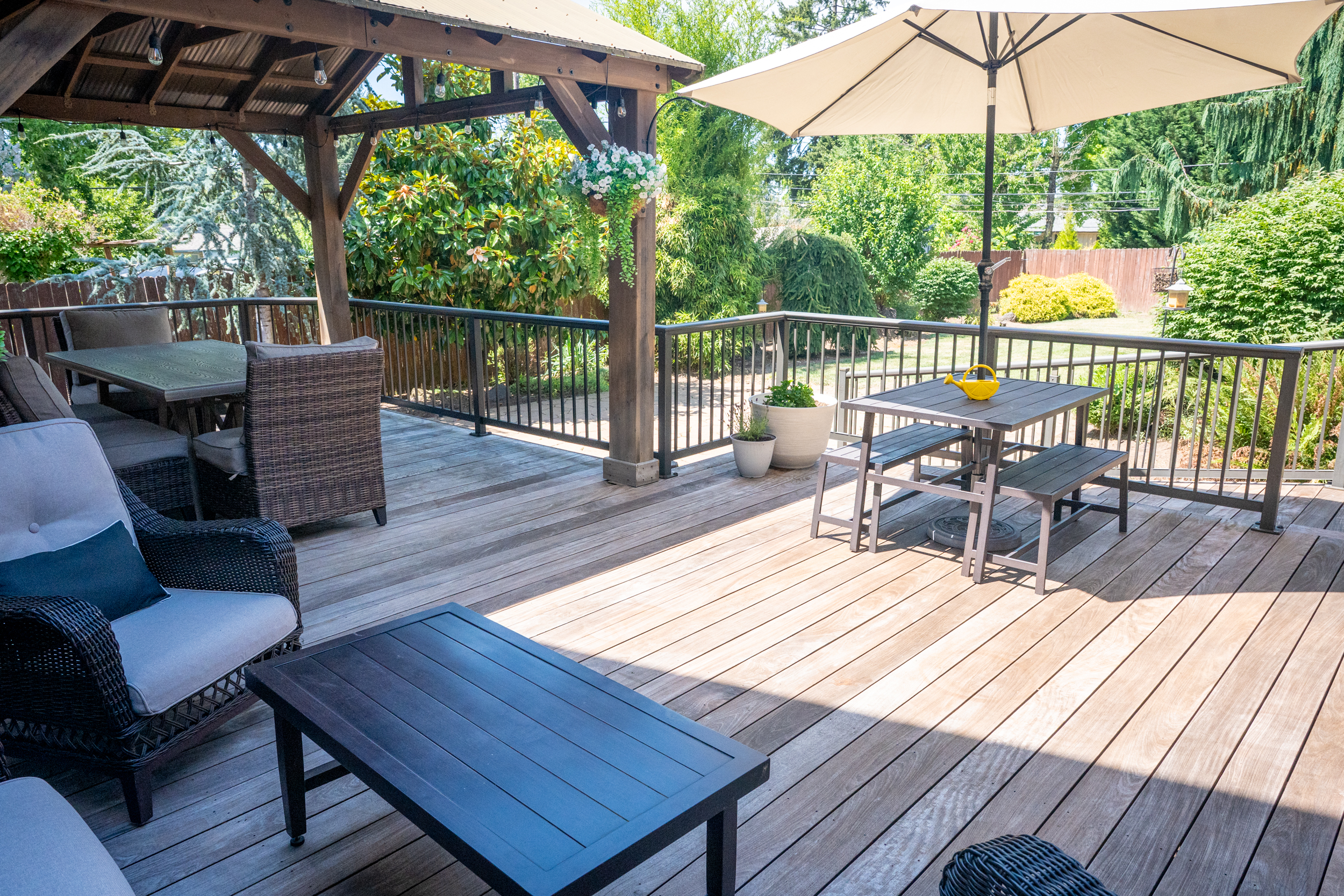Covered patio